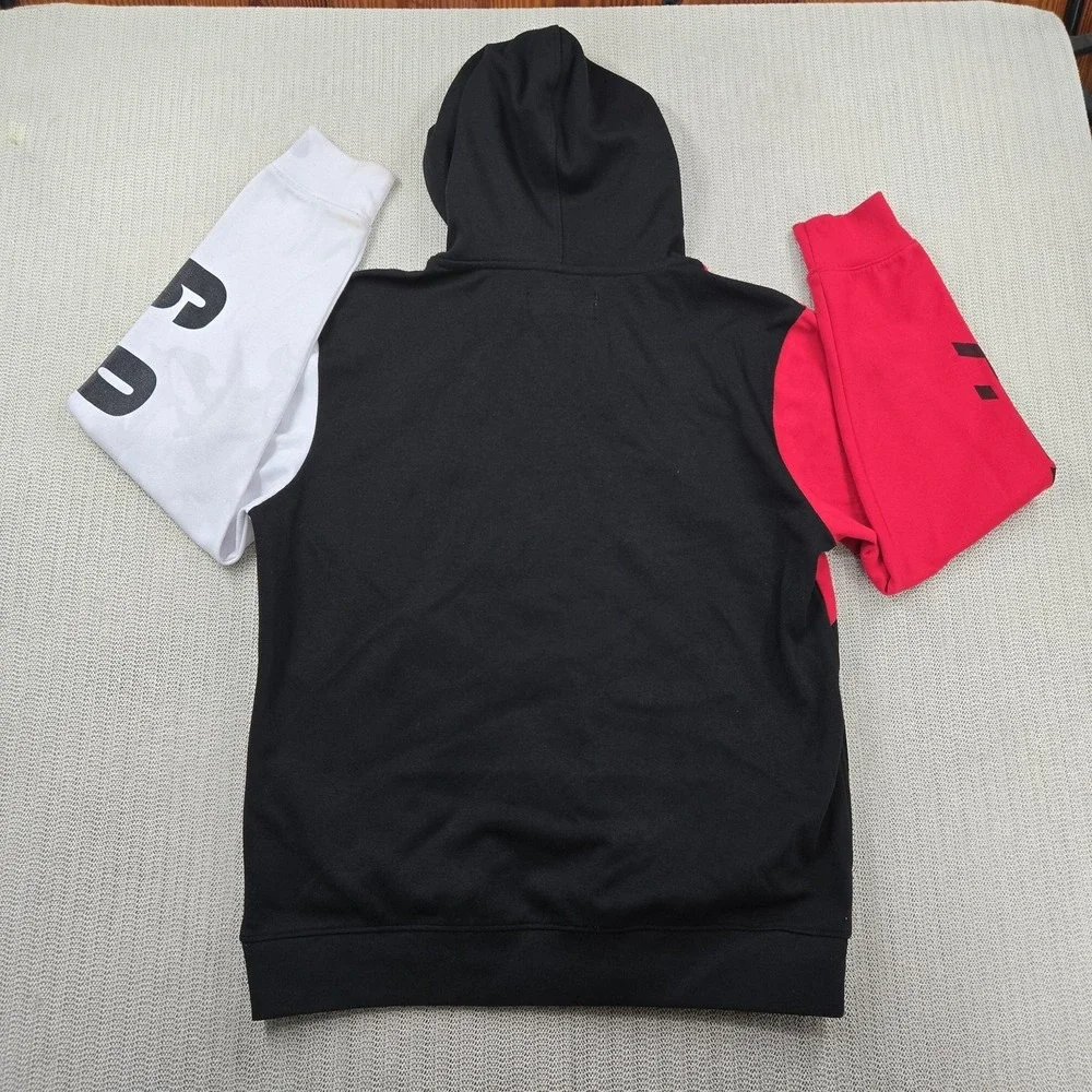 Black Pyramid‎ Hoodie Sweatshirt Mens XL Red Black White Graphic Streetwear